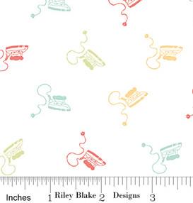 Hush Hush 5 Pretty Pressers by Riley Blake. Continuous Cuts of Quilter's Cotton fabric