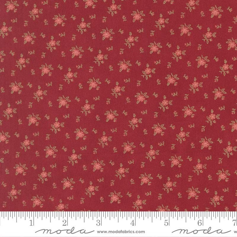 3 Sisters Ambiance Little Flower in Rose for Moda. Continuous cuts of Quilter's Cotton