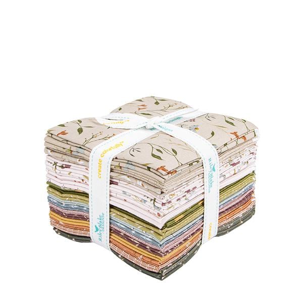Threads of Grace by Kassidy Grace for Riley Blake Designs. Quilter's Cotton Fat Quarter Bundle. 21 Fat Quarters of 18 inch x 22 inch squares