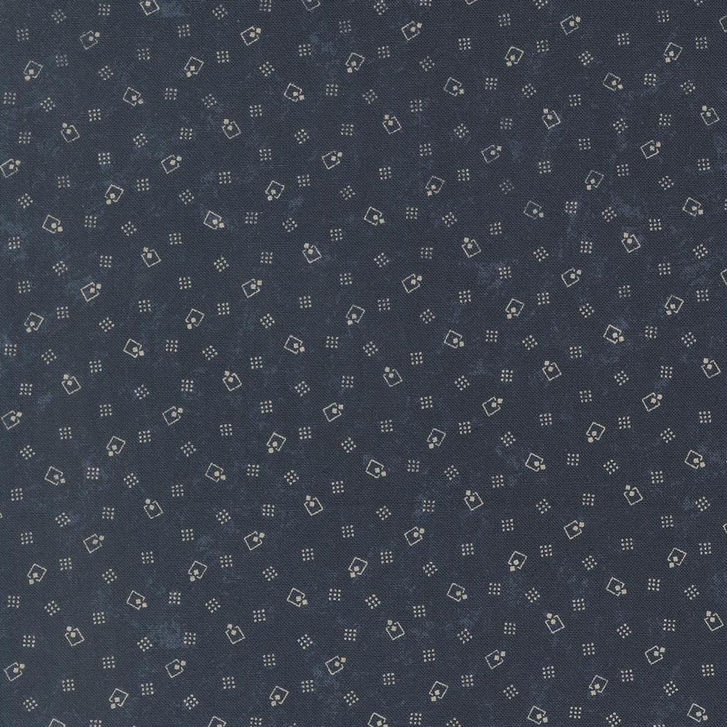 Bluebird's Nest by Kansas Troubles for Moda Fabrics. Quilter's Cotton Fat Quarter Bundle of 29 different 18 x 21 inch rectangles