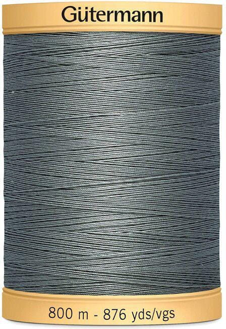 Stormy Grey 5705 Gutermann 100% Natural Cotton 50 weight thread , 875 yard spool