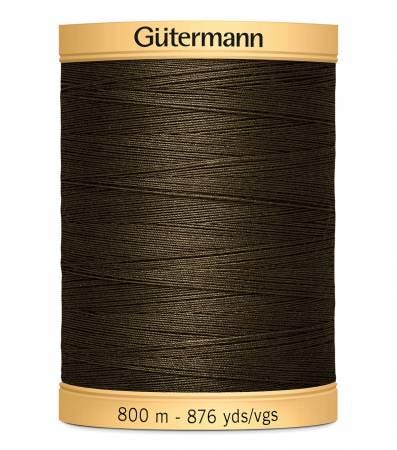 Bark Brown 2960 Gutermann 100% Natural Cotton 50 weight thread , 875 yard spool