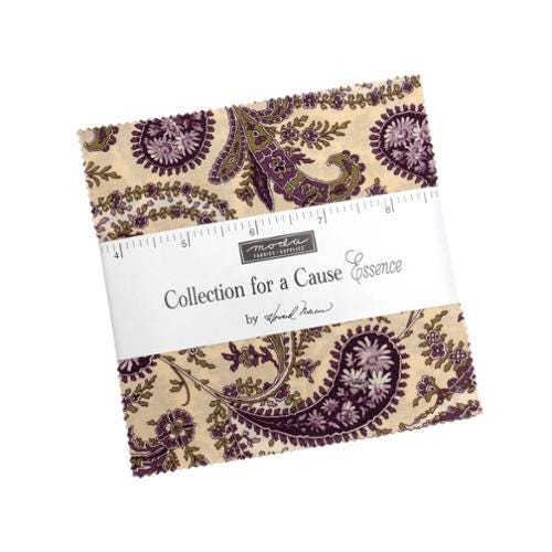 Collections for a Cause Essence by Howard Marcus for Moda Fabrics. Quilter's Cotton Charm Pack of 42 5 x 5 inch squares