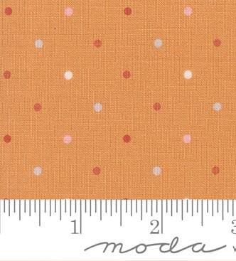Magic Dot in Honey from the Wild Honey collection by Lella Boutique for Moda fabrics. Continuous cuts of Quilter's Cotton Fabric
