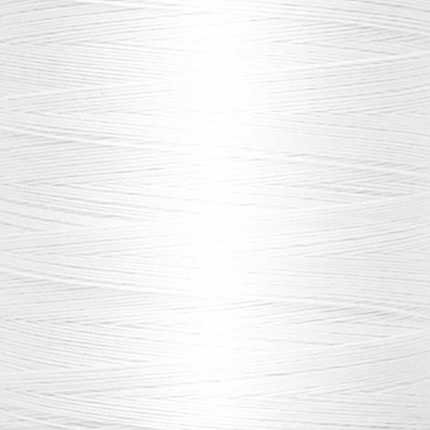 White 5709 Gutermann 100% Natural Cotton 50 weight thread , 875 yard spool