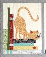 Purrfect Library Pattern by Terri Degenkolb of Whimsicals by Terri for a 46 x 64 inch quilt