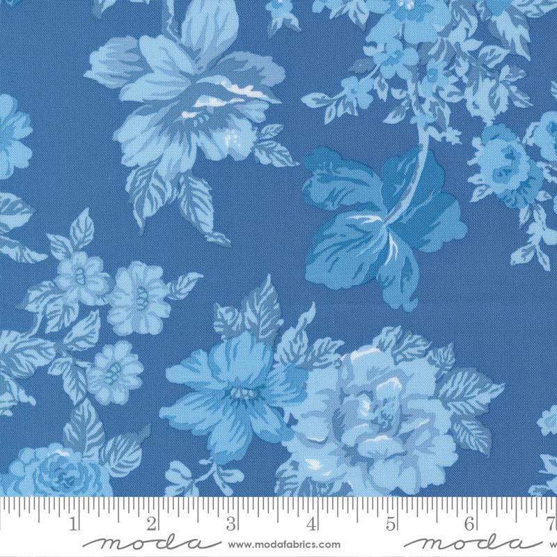 Blueprint by Camille Roskelley for Moda Fabrics. Quilter's Cotton Mini Charm Pack of 42 2.5 x 2.5 inch squares