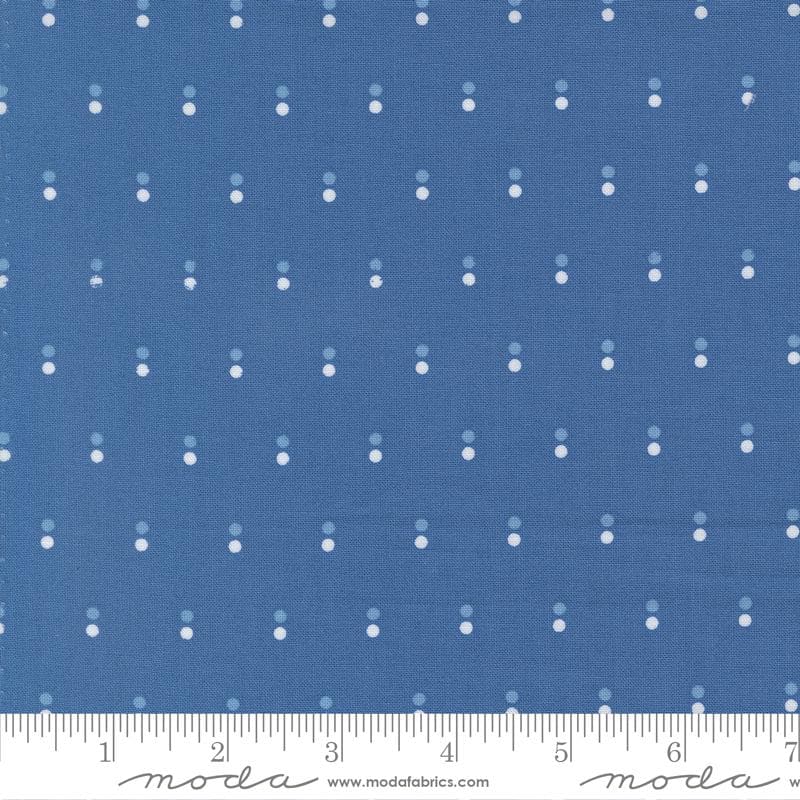 Blueprint by Camille Roskelley for Moda Fabrics. Quilter's Cotton Mini Charm Pack of 42 2.5 x 2.5 inch squares