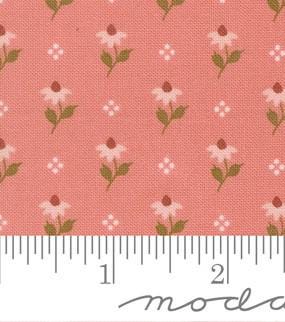 Bumbling Posies Small Floral in Rose Water from Wild Honey by Lella Boutique for Moda fabrics. Continuous cuts of Quilter's Cotton