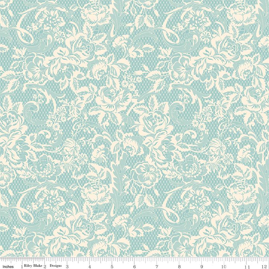 Rose & Violet's Bouquet des Fleurs by Miss Rose and Sister Violet for Riley Blake Designs. Quilter's Cotton Charm Pack of 42 5 inch squares