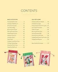 Sew Cute Quilts & Gifts soft cover book of 30 projects by Atsuko Matsuyama for Zakka Workshop