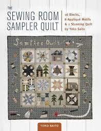 The Sewing Room Sampler Quilt softcover book by Yoko Saito for Zakka Workshop