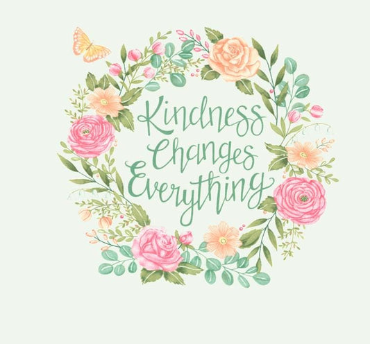 Kindness Panel 24" x 44" Panel by Deb Strain for Moda Quilter's Cotton Fabric Panel