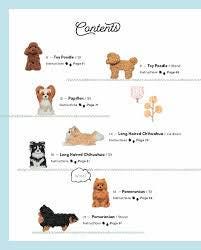 Crochet Your Own Dog soft cover book by Mieko Shindo for Zakka Workshop with 14 different dog breed patterns and instructions