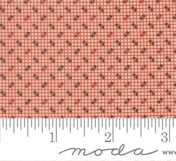 Hopscotch Checks and Plaids in Madder Red from Pamelia's Path by Betsy Chutchian for Moda Fabrics. Continuous cuts of Quilter's Cotton