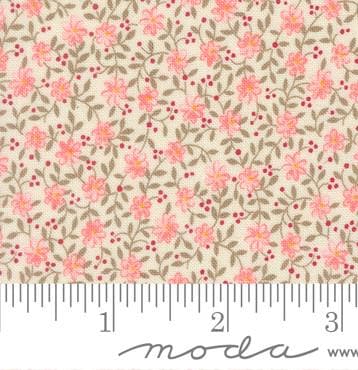 Wild Rose Florals from the Lyda Rose collection by Bunny Hill Designs for Moda continuous cuts of Quilter's Cotton Fabric