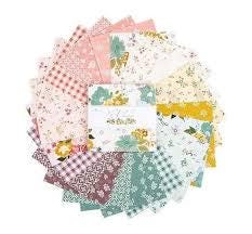 Renew by Sandy Gervais for Riley Blake Designs. Quilter's Cotton Charm Pack of 42 5 inch squares