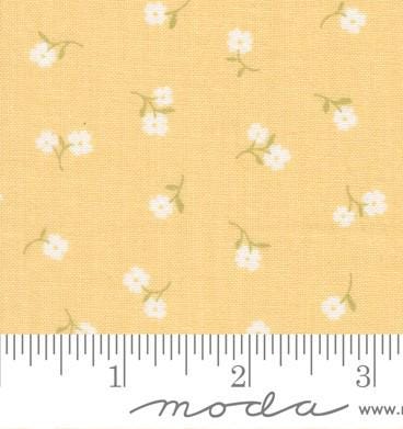 Tiny Small Floral in Afternoon from Pastel Prairie by My Sew Quilty Life for Moda, Continuous Cuts of Quilter's Cotton Fabric