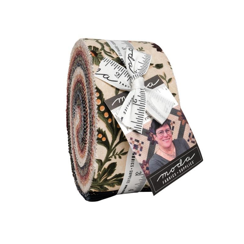 Quail Run by Kansas Troubles Quilters for Moda Fabrics. Quilter's Cotton Strip set 40 piece collection of 2.5 inch by 44 inch strips