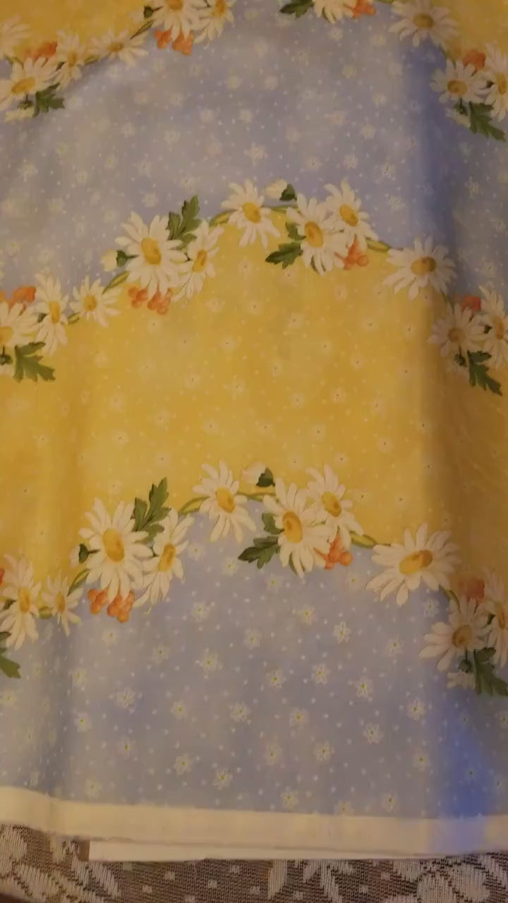 Fresh as a Daisy by Maywood Studio.  Quilter's Cotton Fabric with continuous cuts