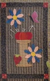 Sewing Seasons Wool Applique Quilt Pattern by Deanne Eisenman