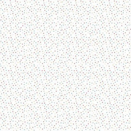 Marshmallow Country Confetti by Poppie Cotton continuous cuts of Quilter's Cotton Fabric