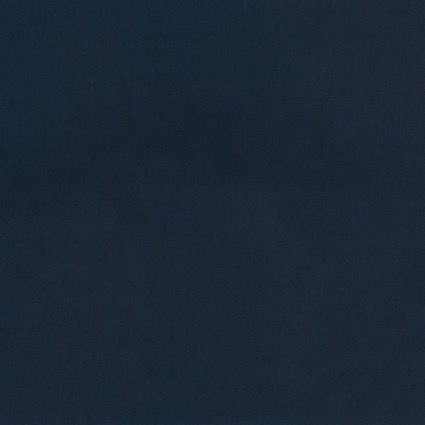 Silky Cotton Solids in Prussian Blue by Elite continuous cuts of Quilter's Cotton Fabric