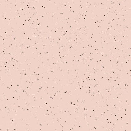 Love Is ... Speckled Solid in Light Coral by Maywood Studio designed by Hannah Dale, continuous cuts of Quilter's Cotton Fabric