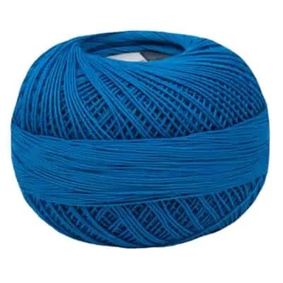 Bright Blue Dark Lizbeth 711 Size 20 100% Egyptian Mercerized Cotton Tatting Thread