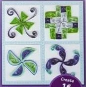 Quilt Block Sampler Paper Quilling Kit for all ages by Quilled Creations