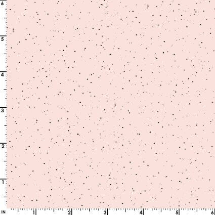 Bramble Patch Splatter Dot in Pink by Maywood Studio designed by Hannah Dale, continuous cuts of Quilter's Cotton Fabric