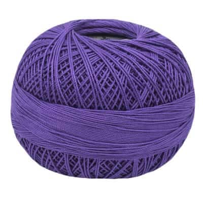 Purpleicious Specialty Pack of Lizbeth size 20. 5 balls 100% Egyptian Cotton Tatting Thread