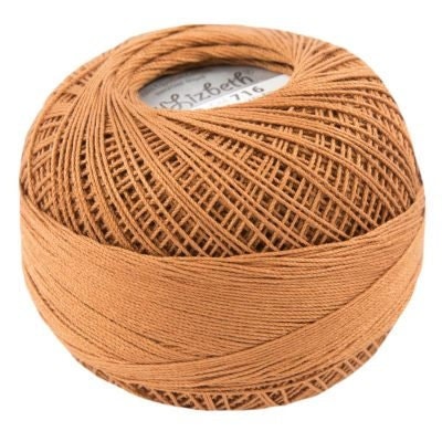 Maple Syrup Lizbeth 716 Size 20 100% Egyptian Cotton Tatting Thread