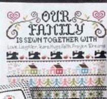 Sewn with Love Counted Cross Stich Pattern Booklet by Stoney Creek