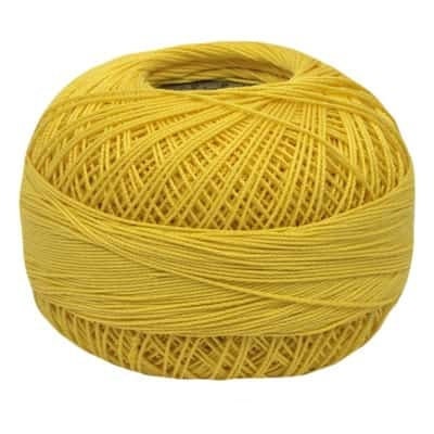 Daffodil Medium Lizbeth 616 Size 20 100% Egyptian Cotton Tatting Thread