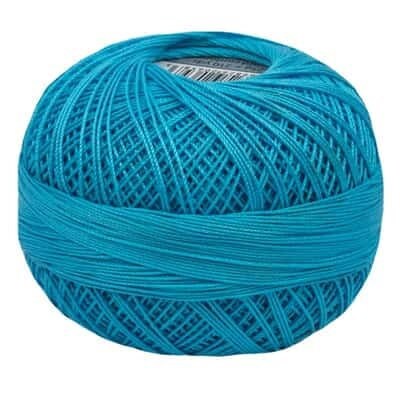 Ocean Turquoise Light Lizbeth 658 Size 20 100% Egyptian Mercerized Cotton Tatting Thread