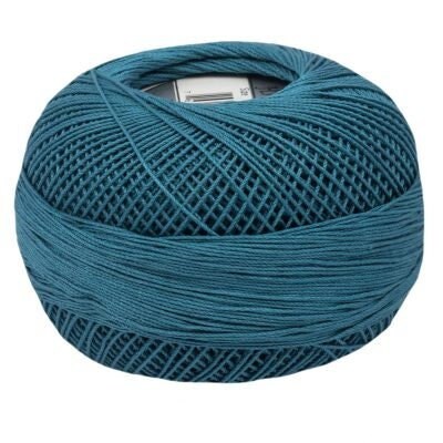 River Blue Dark Lizbeth 709 Size 20 100% Egyptian Cotton Tatting Thread