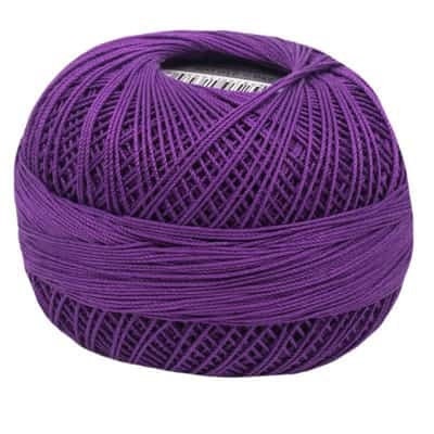 Purple Iris Dark Lizbeth 647 Size 20 100% Egyptian Mercerized Cotton Tatting Thread