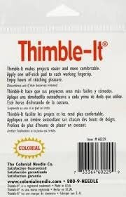 Thimble-It 64 natural feeling self adhesive finger pads by Colonial Needle Co