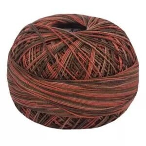 Fudge Spice Specialty Pack of Lizbeth size 20. 5 balls 100% Egyptian Cotton Tatting Thread