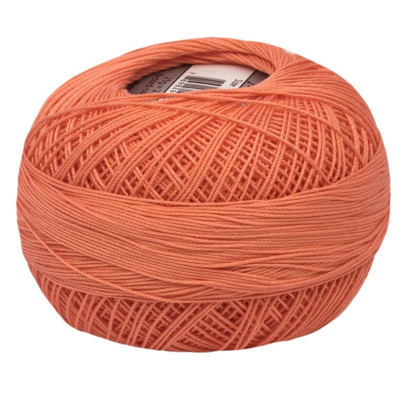 Orange Zest Specialty Pack of Lizbeth Size 20. 5 balls of 100% Egyptian Cotton Tatting Thread