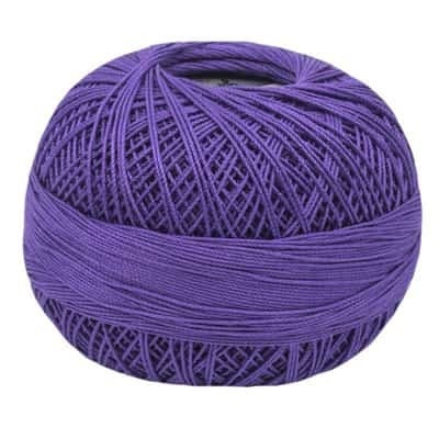 Lilac Dark Lizbeth 641 Size 20 100% Egyptian Mercerized Cotton Tatting Thread