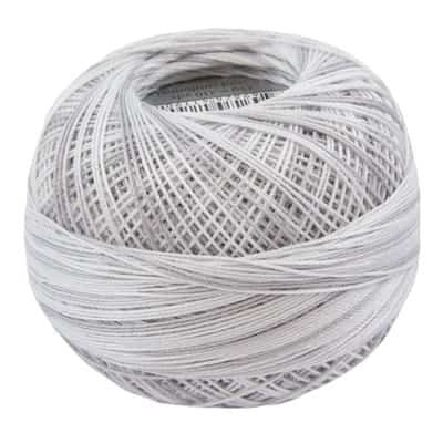 Silver Ice Lizbeth 190 size 20 100% Egyptian Cotton Variegated Tatting Thread