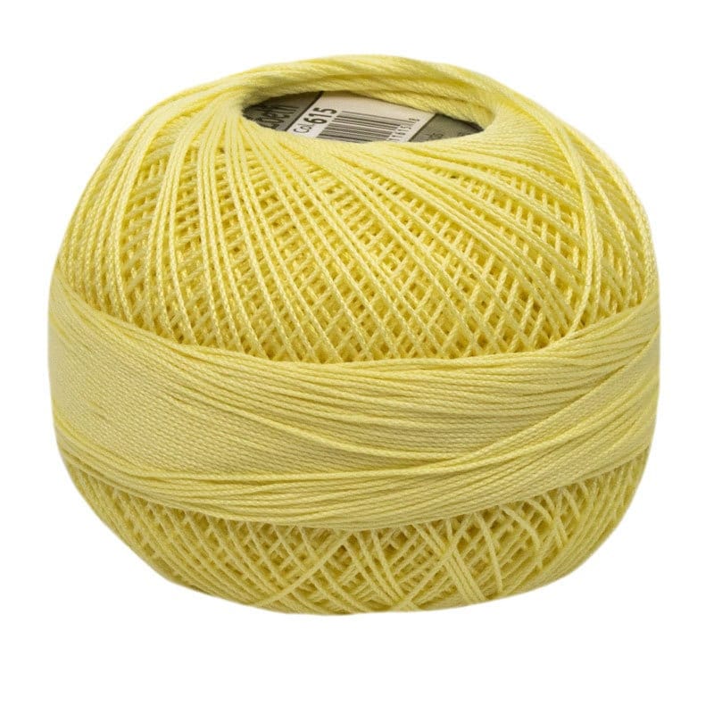 Yellow Light Lizbeth 615 Size 20 100% Egyptian Cotton Tatting Thread
