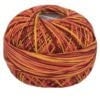 Autumn Sunset Specialty Pack of Lizbeth size 20. 5 balls 100% Egyptian Cotton Tatting Thread