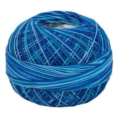 Peacock Blues Lizbeth 149 Size 20 100% Egyptian Mercerized Cotton Variegated Tatting Thread