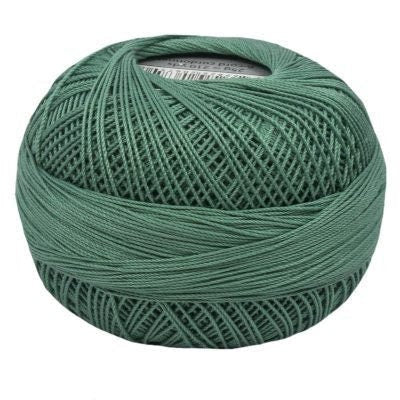 Fern Green Medium Lizbeth 675 Size 20 100% Egyptian Cotton Tatting Thread