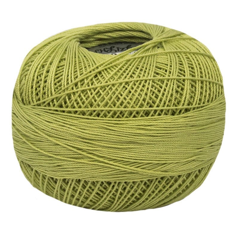 Leaf Green Light Lizbeth 683 Size 20 100% Egyptian Cotton Tatting Thread