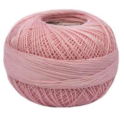 Baby Pink Lizbeth 619 Size 20 100% Egyptian Cotton Tatting Thread