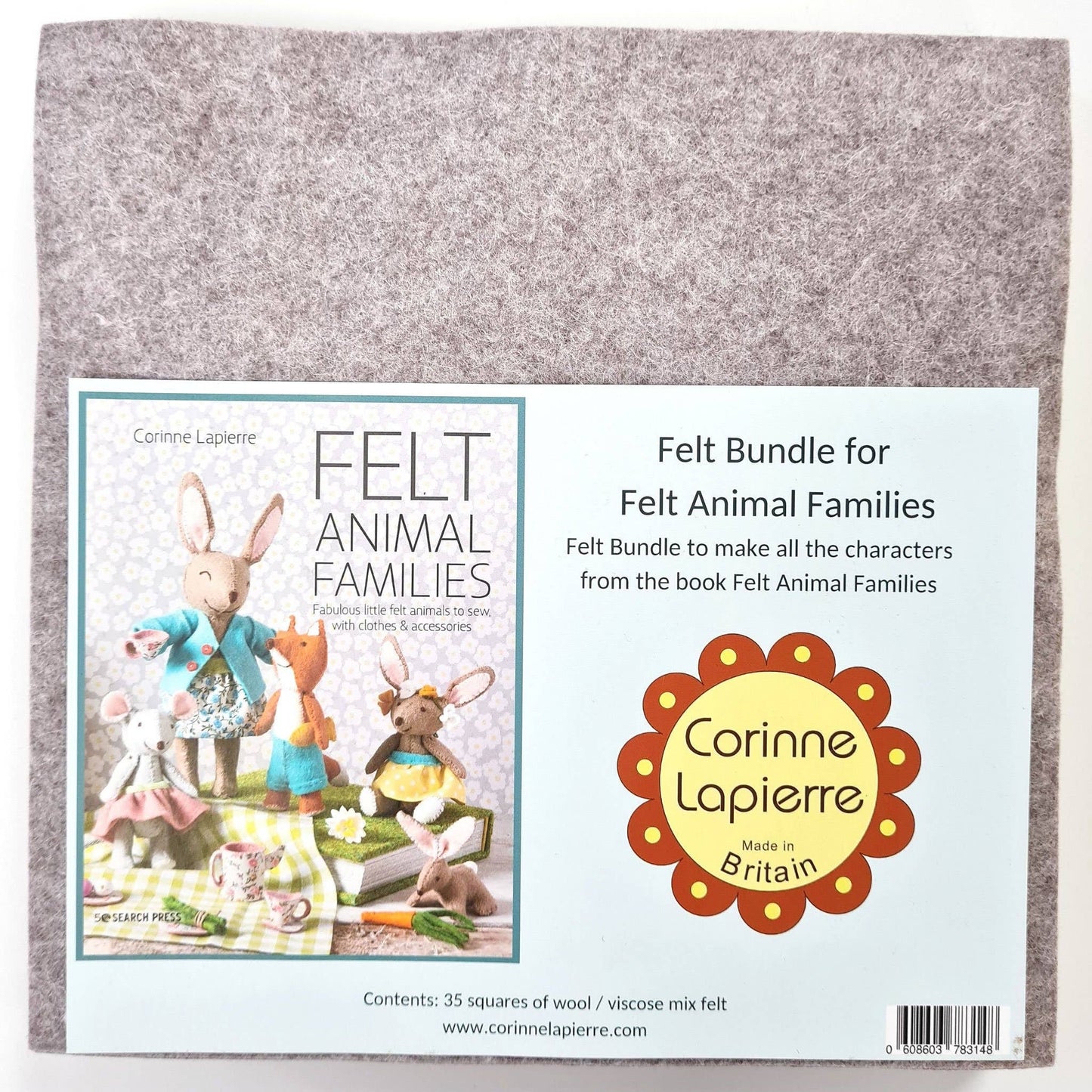 Felt Bundle for Animal Families Book